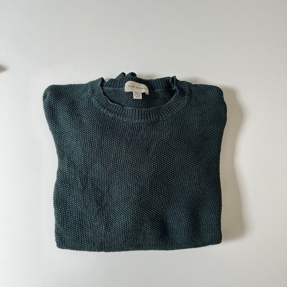 Club Monaco Men’s knit sweater/jumper medium
Dark green, very deep strong color - Picture 1 of 9